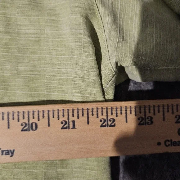 Tommy Bahama Shirt Mens XL Green Floral Palm Tree Silk Button Up Hawaiian Camp - Picture 7 of 9